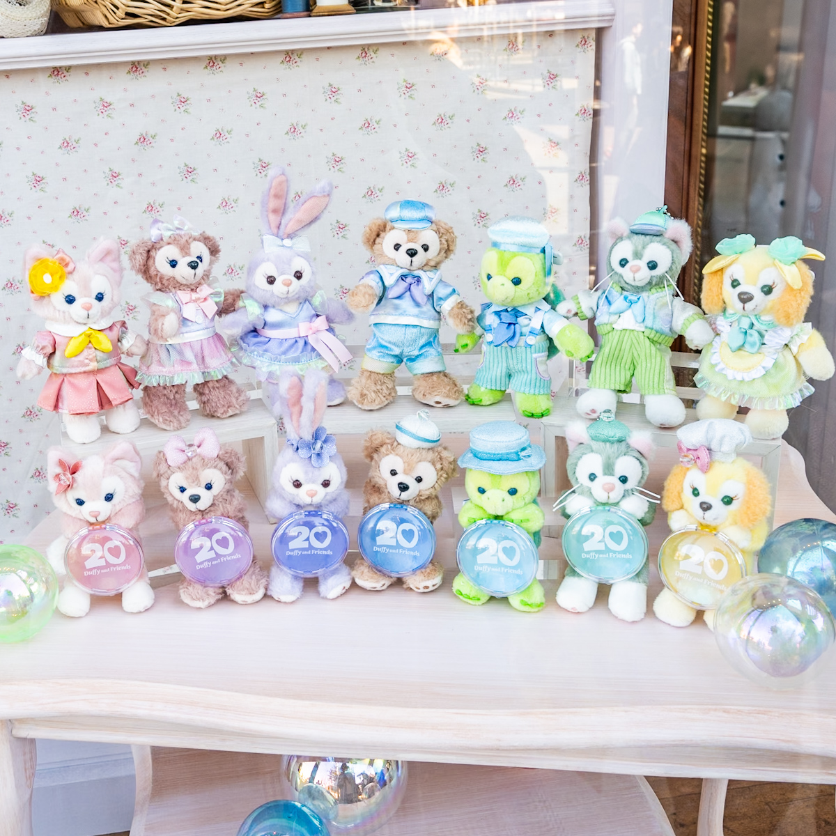 シャボン玉デザイン！東京ディズニーシー「ダッフィー＆フレンズ20周年