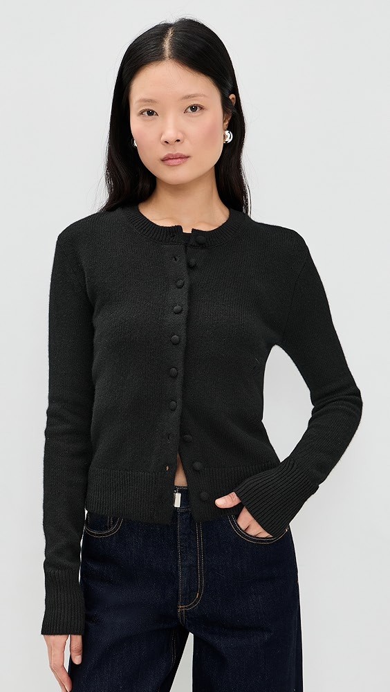 Sea Caleb Cable Knit Tie Front Cardigan | Shopbop