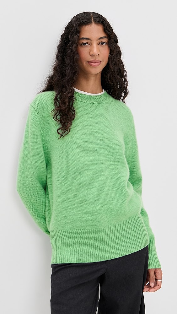Theory Cropped Cashmere Pullover Sweater | Shopbop