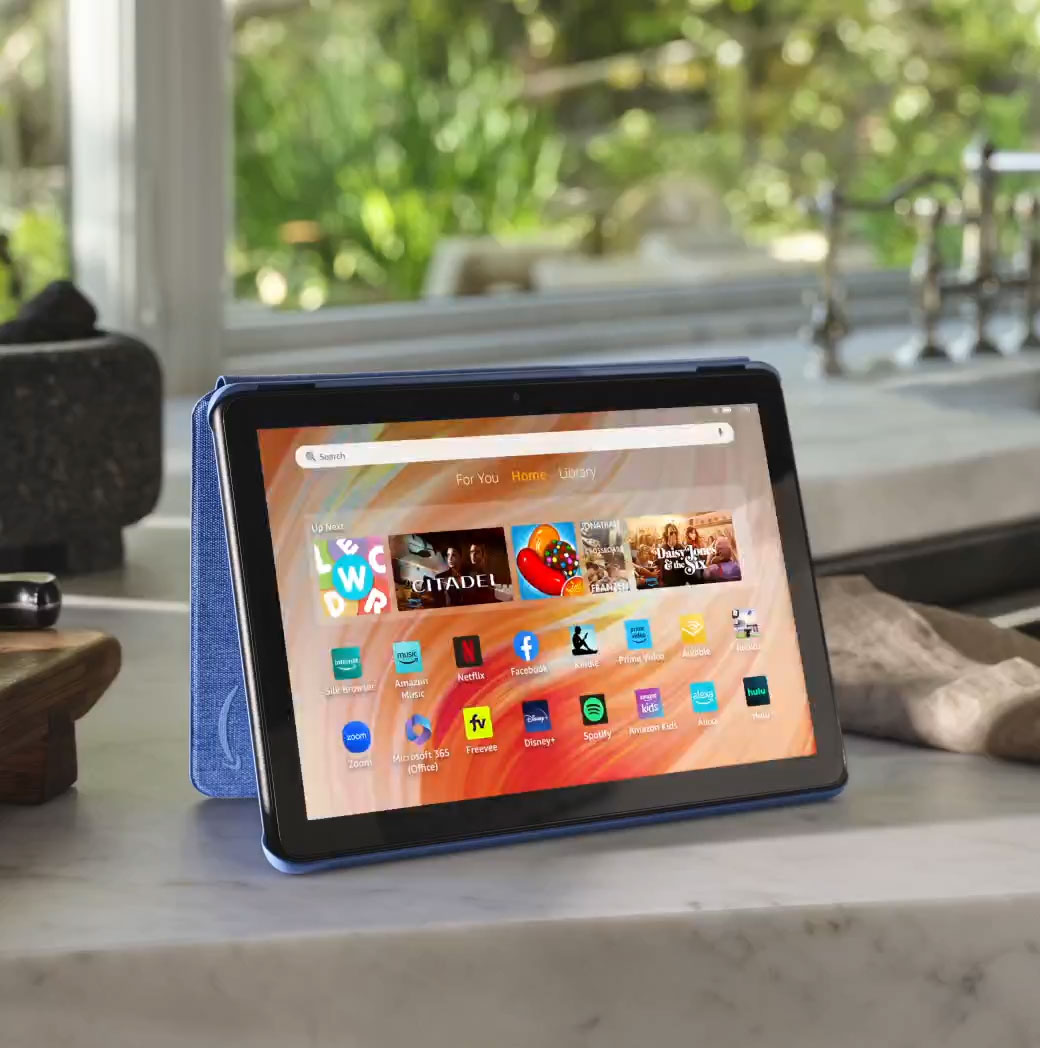 Amazon.com: Amazon Fire HD 10 tablet (newest model) built for
