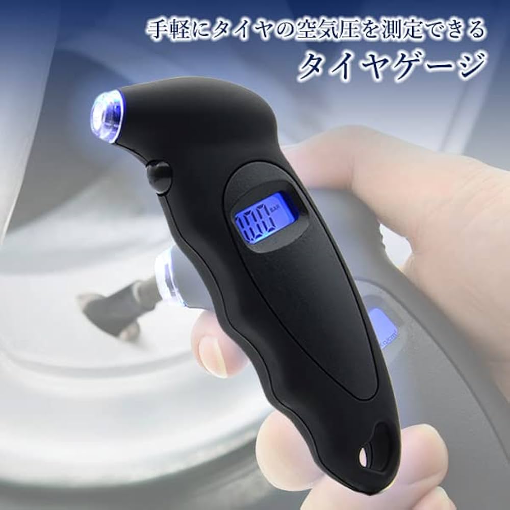 Amazon.co.jp: タイヤゲージ エアゲージ 車 バイク タイヤ 空気圧 点検