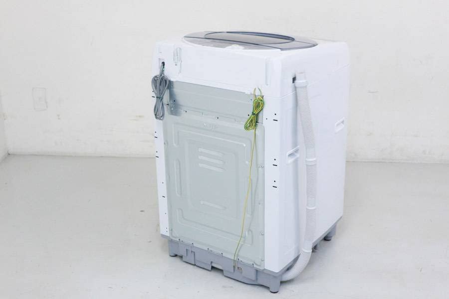 Amazon.co.jp: SHARP 8.0kg 全自動洗濯機 ES-GV8C-S シルバー 低騒音