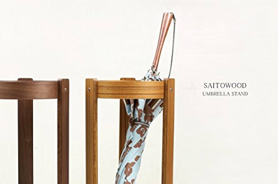 Amazon｜サイトーウッド アンブレラスタンド(傘立て) US-02T チーク