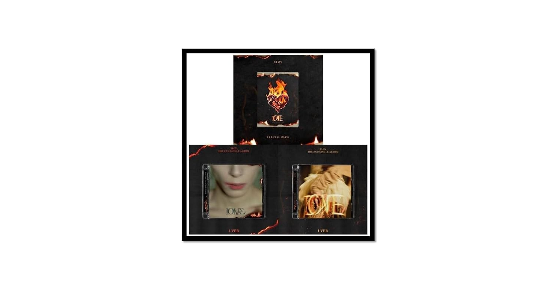 XLOV I ONE [1 SPECIAL PACK + 2 Jewel Case All 3 Ver Set ] 2nd