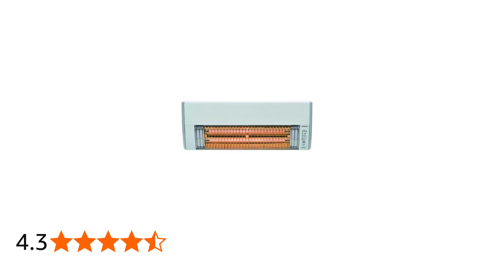 Amazon | CORONAコロナCHK-C126A(W)壁掛型遠赤外線暖房機ウォール