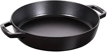 Amazon｜ストウブ(Staub) 「 両手フライパン ブラック 20cm