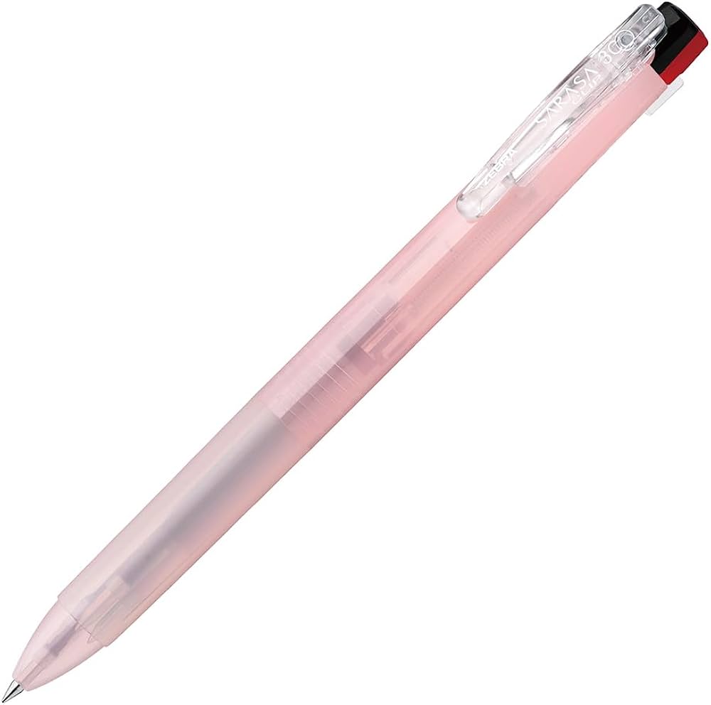 Amazon | ゼブラ 3色ボールペン サラサクリップ3C クリアカラー 0.4mm