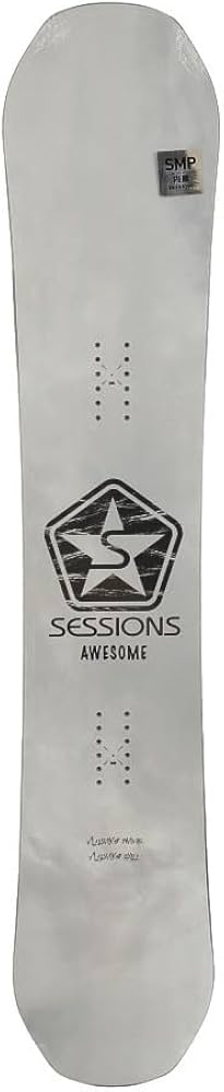 Amazon | セッションズ（SESSIONS） スノーボード板 メンズ 22 AWESOME