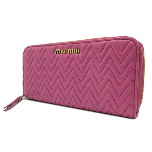 ミュウミュウ(MIUMIU) ピンク レディース長財布 | 通販・人気