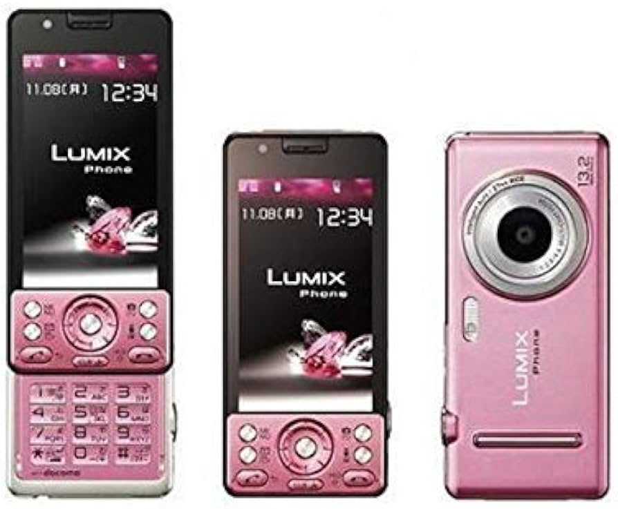Amazon.co.jp: docomo PRIME series P-03C LUMIX PHONE ピンク 白ロム