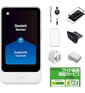 Amazon.co.jp: ポケトーク S ブラック エコパッケージ版 ｜ Wi-Fi利用