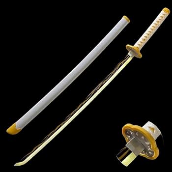 Amazon.co.jp: 我妻 善逸 冨岡 義勇 鬼滅の刃 コスプレ道具 LED発光 熱