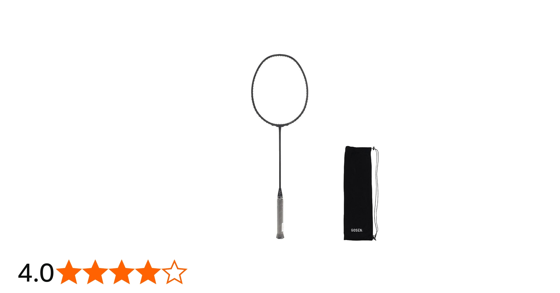 Amazon | ゴーセン GOSEN バドミントンラケット インフェルノ スマート