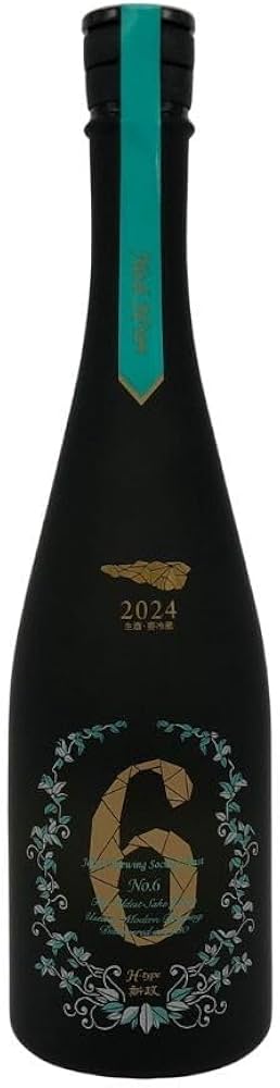 Amazon.co.jp: 新政酒造 新政 No.6 H-type 2024 はせがわ酒店 720ml 13
