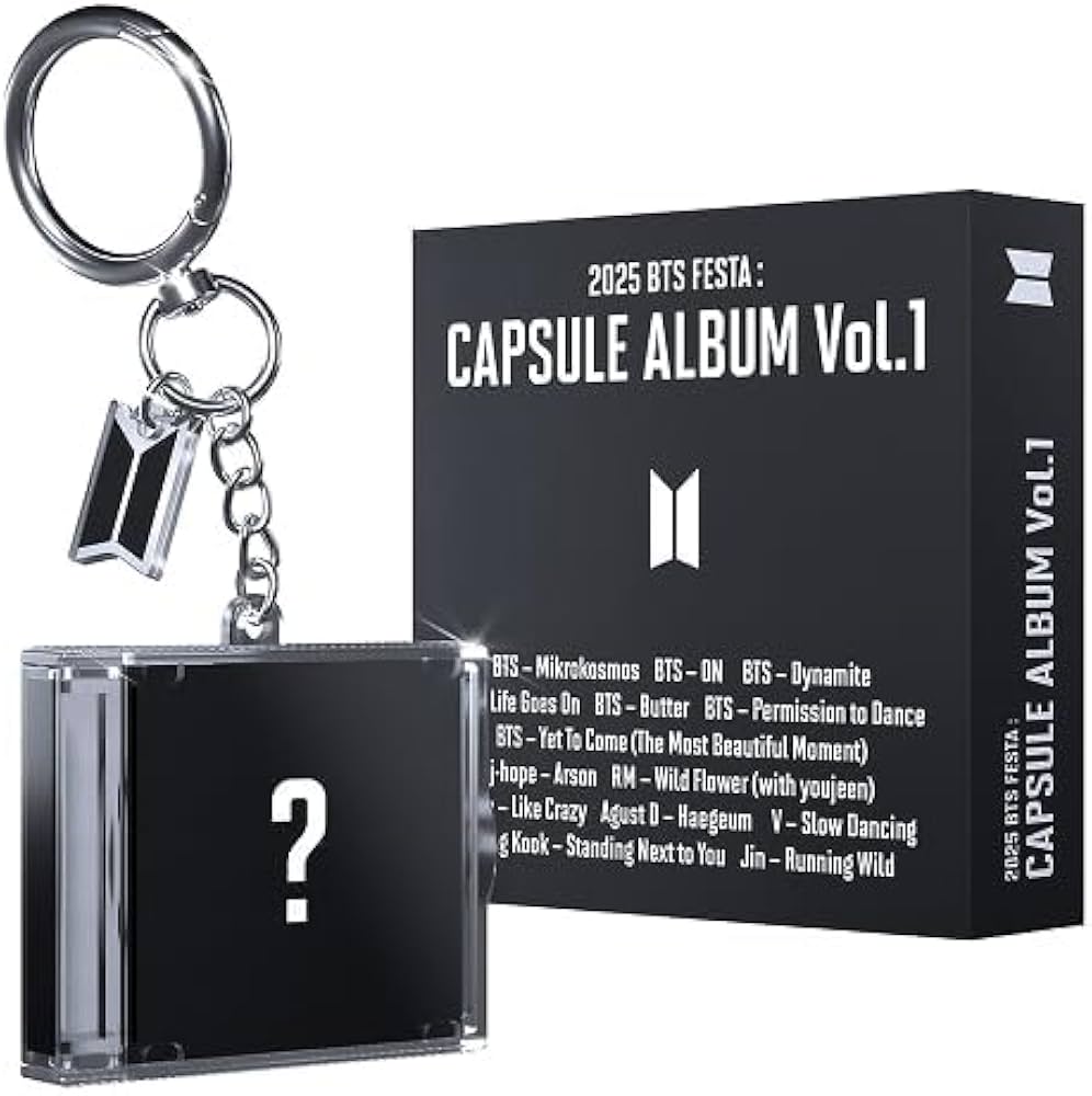 Amazon.co.jp: B'TS 2025 B'TS FESTA : CAPSULE ALBUM VOL.1 NFC CD+