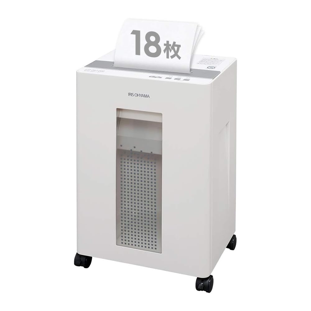 Amazon | アイリスオーヤマ シュレッダー 業務用 静音 高速細断 細断