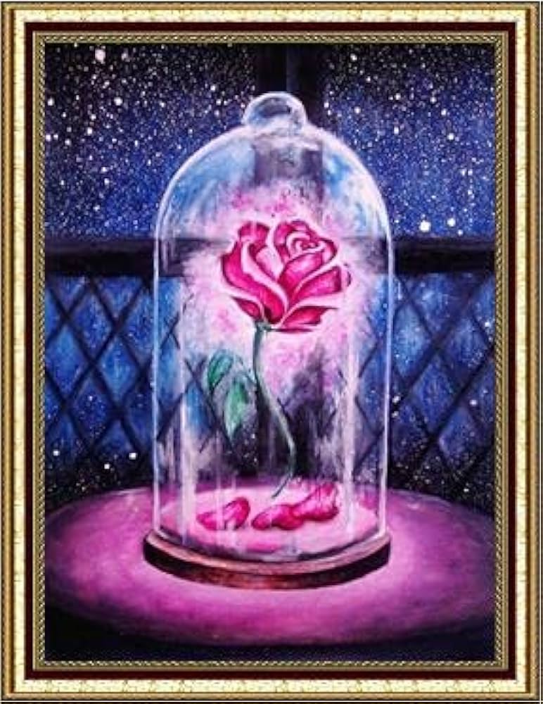 Amazon | AN-diaart【額縁印刷】ダイヤモンドアート キット 30cm×42cm