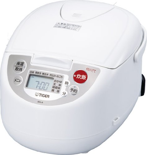 Amazon | TIGER マイコン炊飯ジャー(5.5合炊き) アーバンホワイト JBA