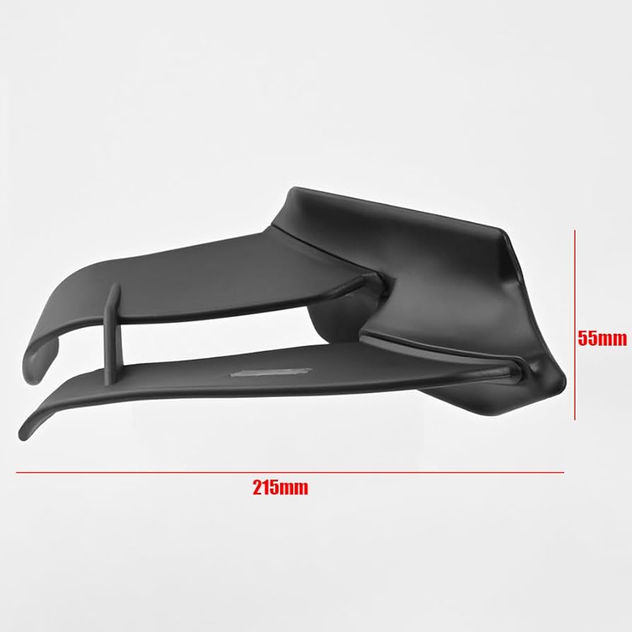 Amazon | ZX25R ウィングスポイラー 21.5 cm ABS サイドウイングフェア