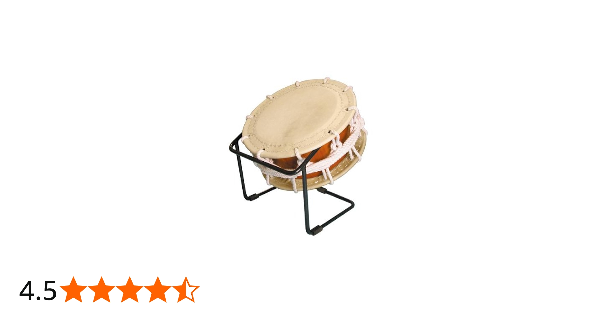 Amazon | 締太鼓35cm(ひも締め・あわせ胴) 鉄製座り台座セット | 太鼓