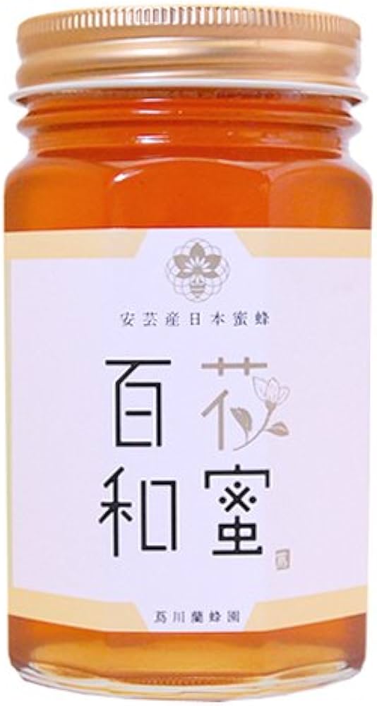 Amazon | 日本ミツバチの安芸産ハチミツ 百花和蜜 500g | 百花和蜜