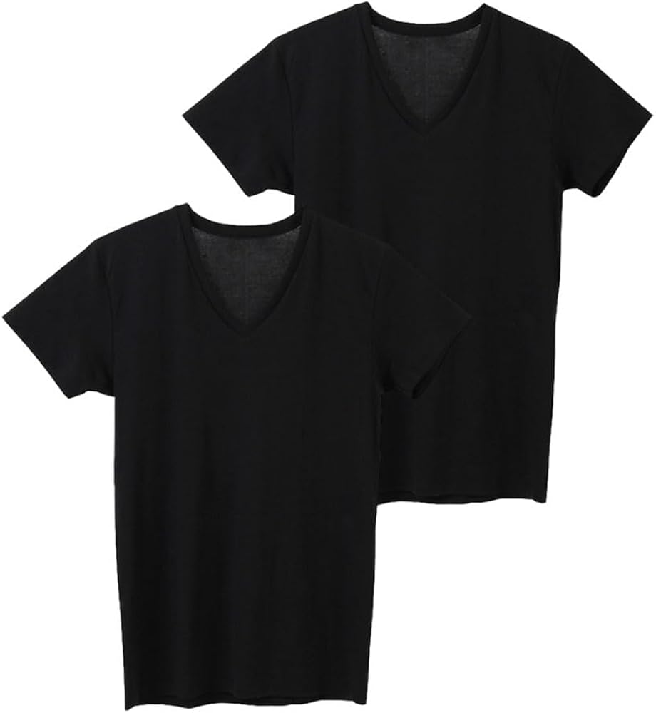 Amazon | [グンゼ] インナーシャツ the GUNZE STANDARD VネックTシャツ