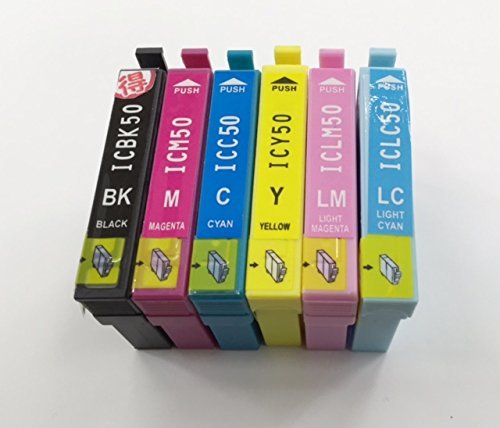 Amazon.co.jp: EP-4004 インク エプソン プリンター IC50 6色セット