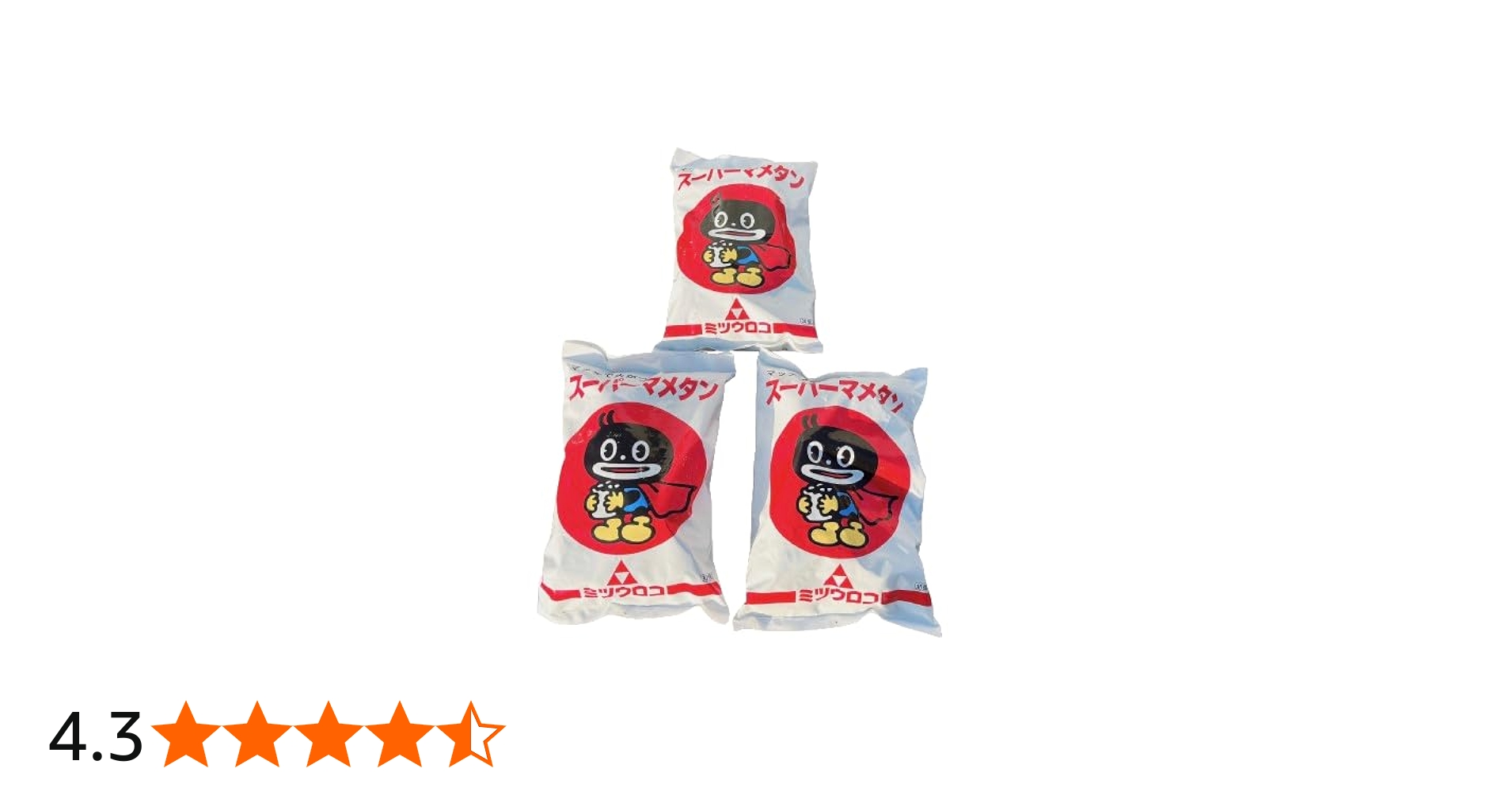 Amazon.co.jp: 【3個セット】ミツウロコ スーパーマメタン！ マッチで