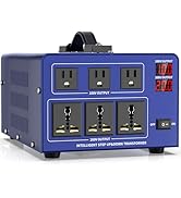 Amazon.co.jp: 3000VA 変圧器 100V 220V アップトランス ダウン