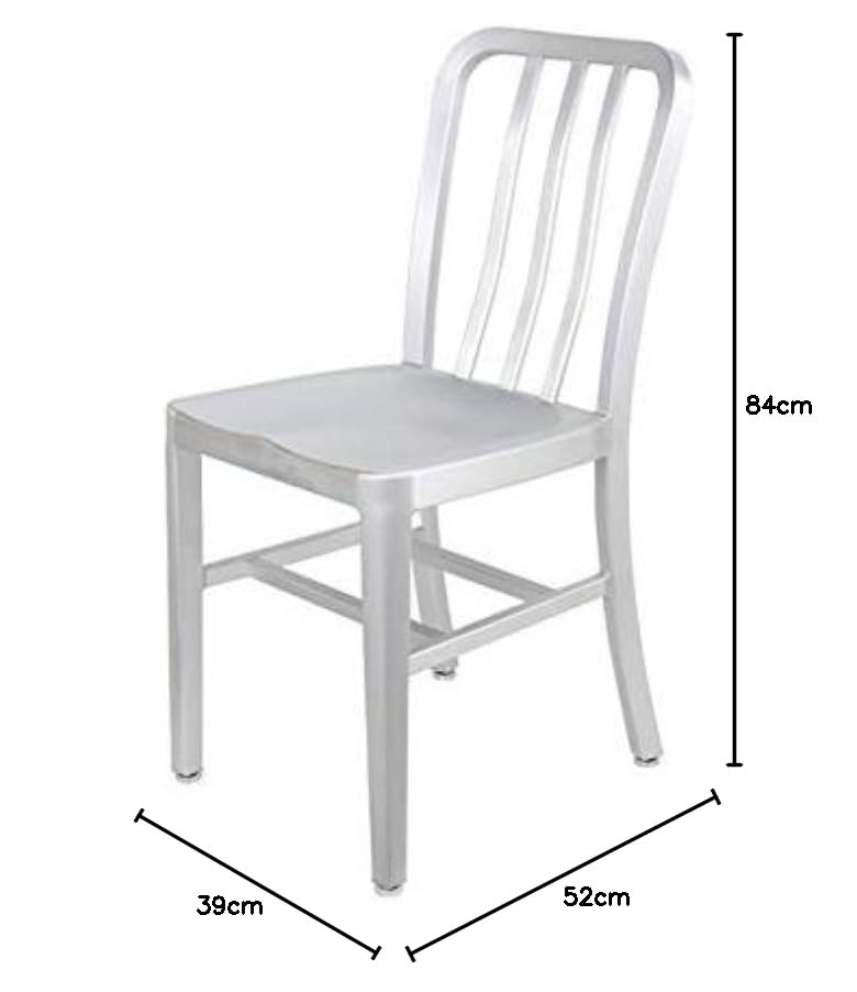 Amazon｜ダルトン(Dulton) 椅子 アルミ スタンダード チェアー 高さ840