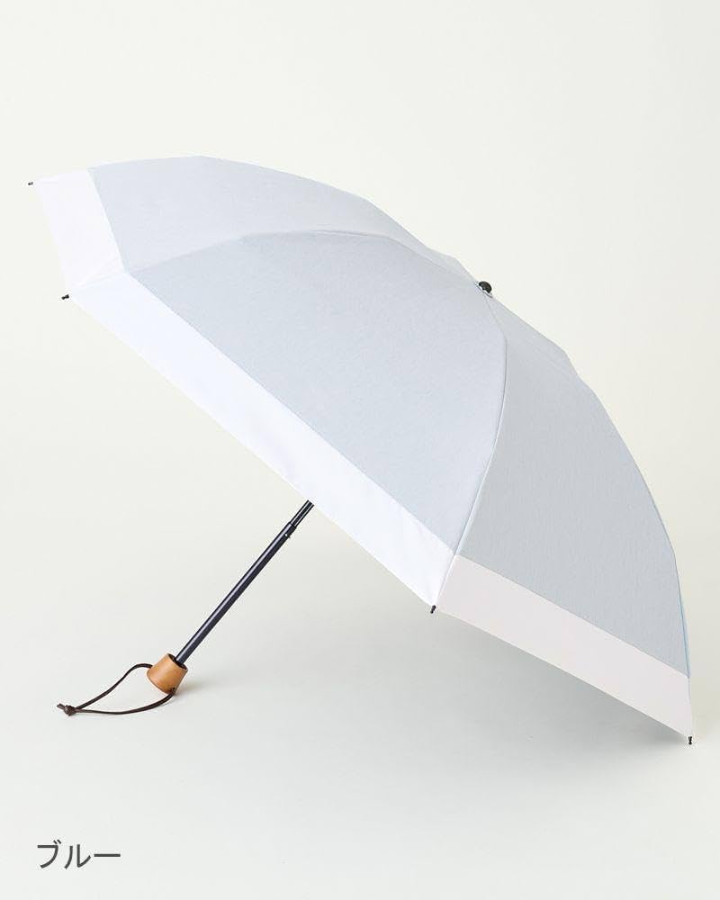 Amazon.co.jp: サンバリア100 3段折 コンビmoku ブルー 品 : ファッション