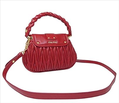 Amazon | [ミュウミュウ] ショルダーバッグ マテラッセレザー