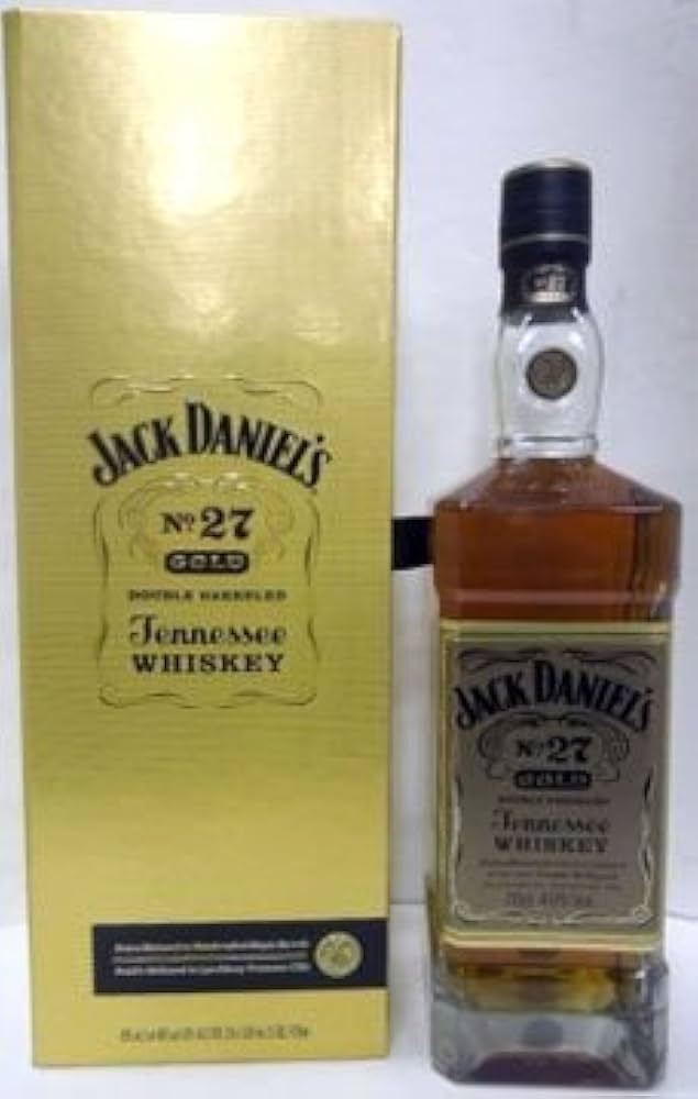 Amazon.co.jp: ジャックダニエル ゴールドNo.27 40度 700ml [並行輸入