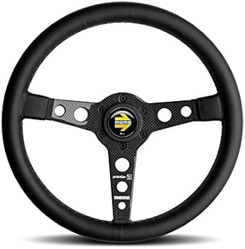 Amazon | モモ PRO35BK1C Prototipo ステアリングホイールレザー