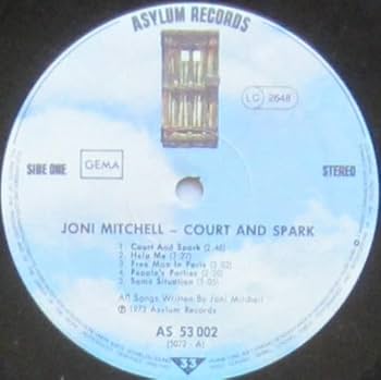 Amazon.co.jp: Joni Mitchell - Court And Spark - Asylum Records