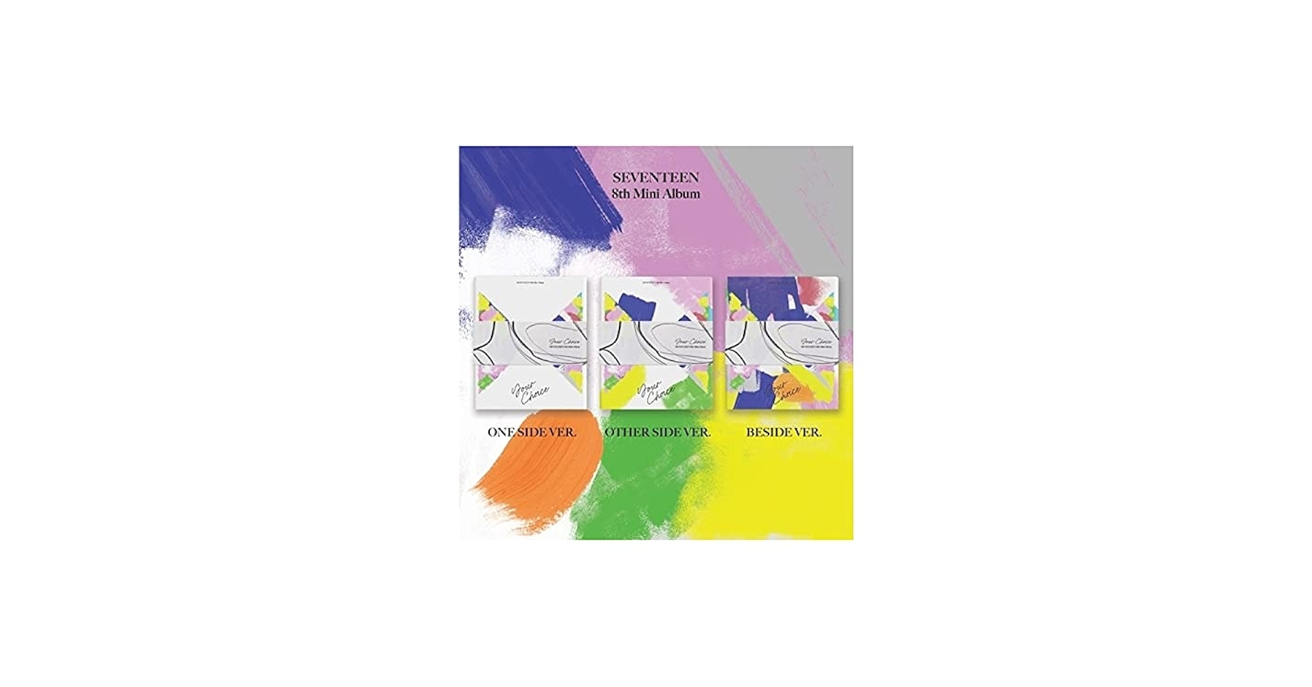 Seventeen Your Choice 8th Mini Album Other Side Version CD+1p