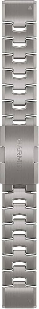 Amazon.com: Garmin QuickFit 22 Watch Band - Vented Titanium