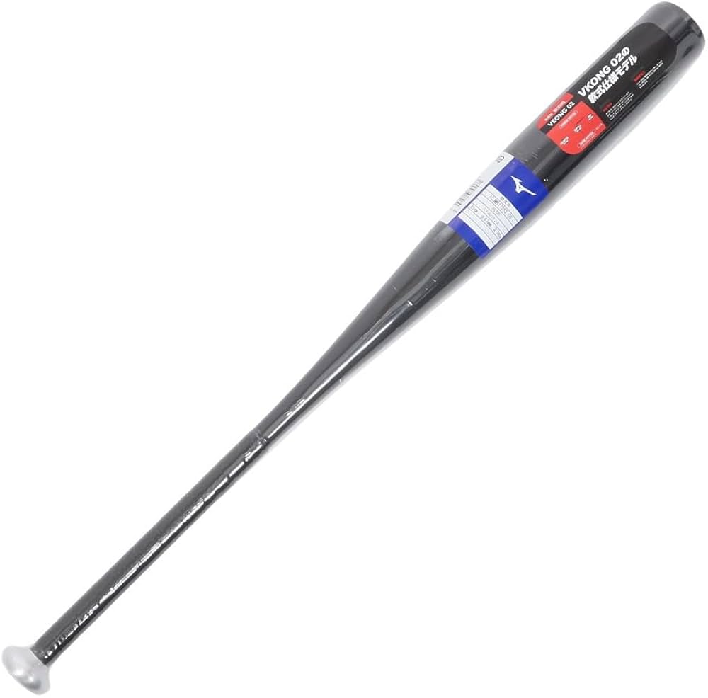 Amazon | MIZUNO 軟式用金属製 Vコング02 83cm(VKONG02) ブラック 83