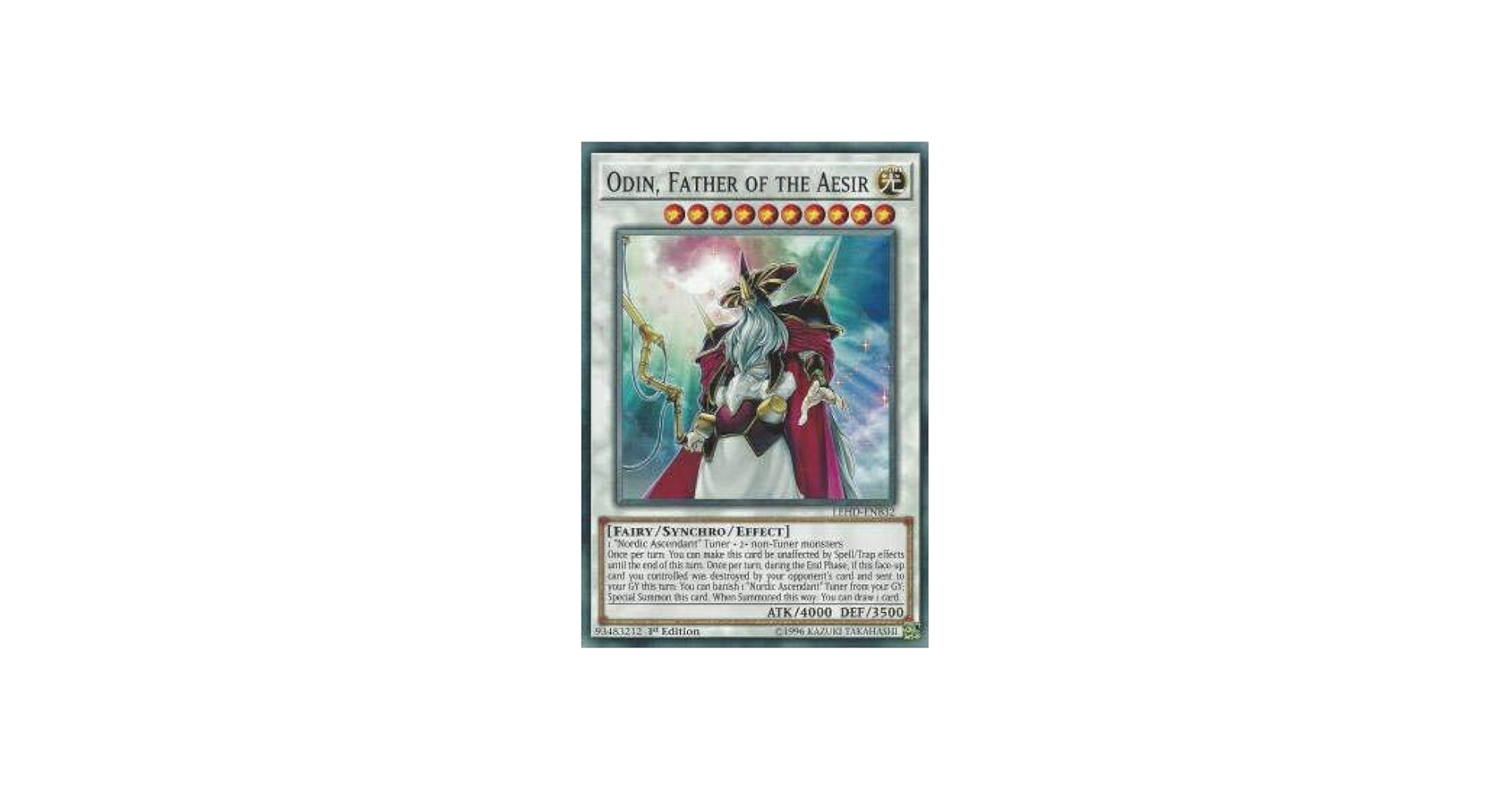 Amazon.co.jp: 遊戯王 LEHD-ENB32 極神聖帝オーディン Odin, Father of