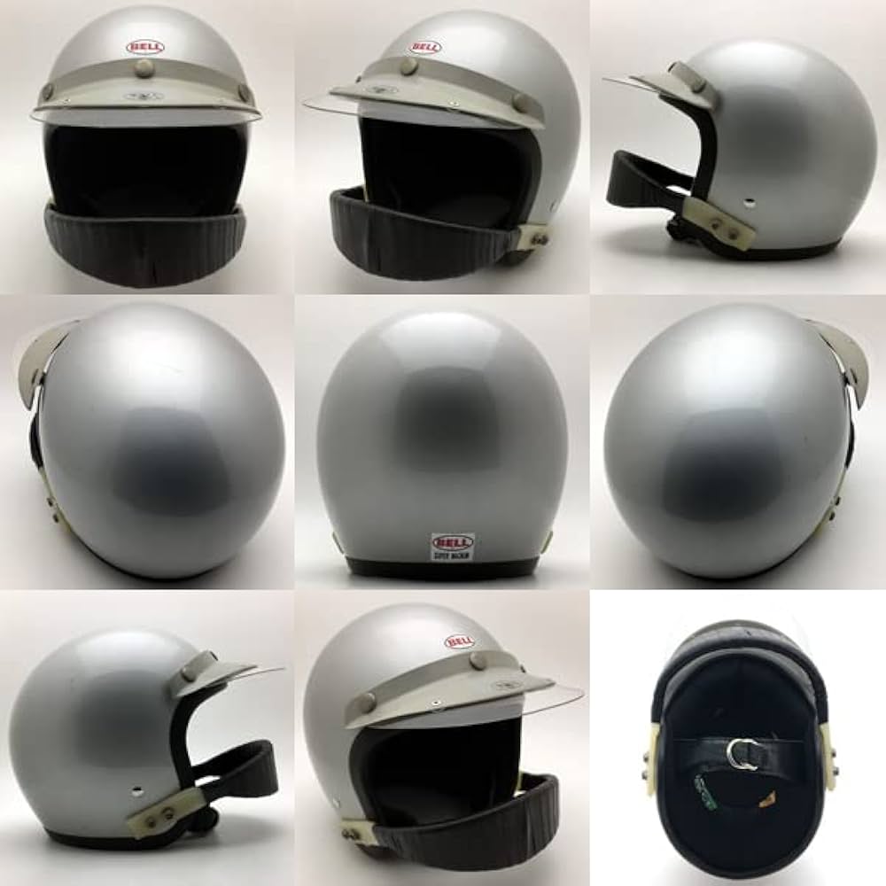 Amazon.co.jp: バイザー チンガード付 BELL SUPER MAGNUM 初期型