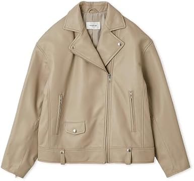 Amazon.co.jp: [フレイ アイディー] レザーライダースジャケット