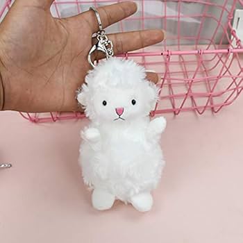 Amazon.co.jp: 羊 キーホルダー ぬいぐるみ かわいい ヒツジ キー