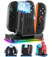 Amazon.co.jp: Switch 1/2 Joy-Con Pro コントローラー 充電 スタンド