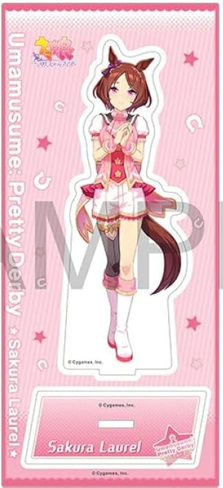 Amazon.co.jp: サクラローレル アクリルスタンド 勝負服 ウマ娘 公式