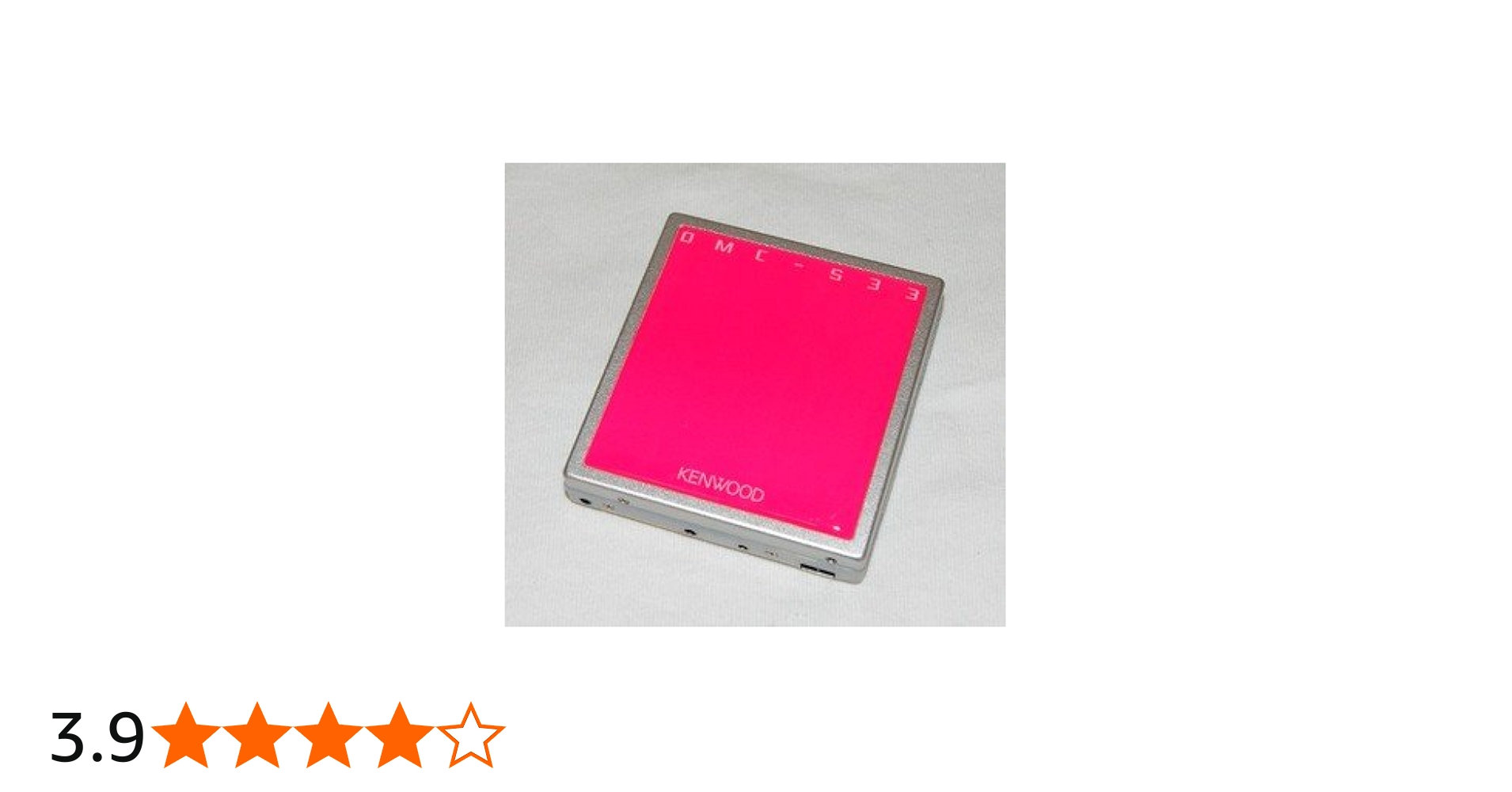 Amazon | KENWOOD ケンウッド DMC-S33-P（ピンク） ポータブルMD
