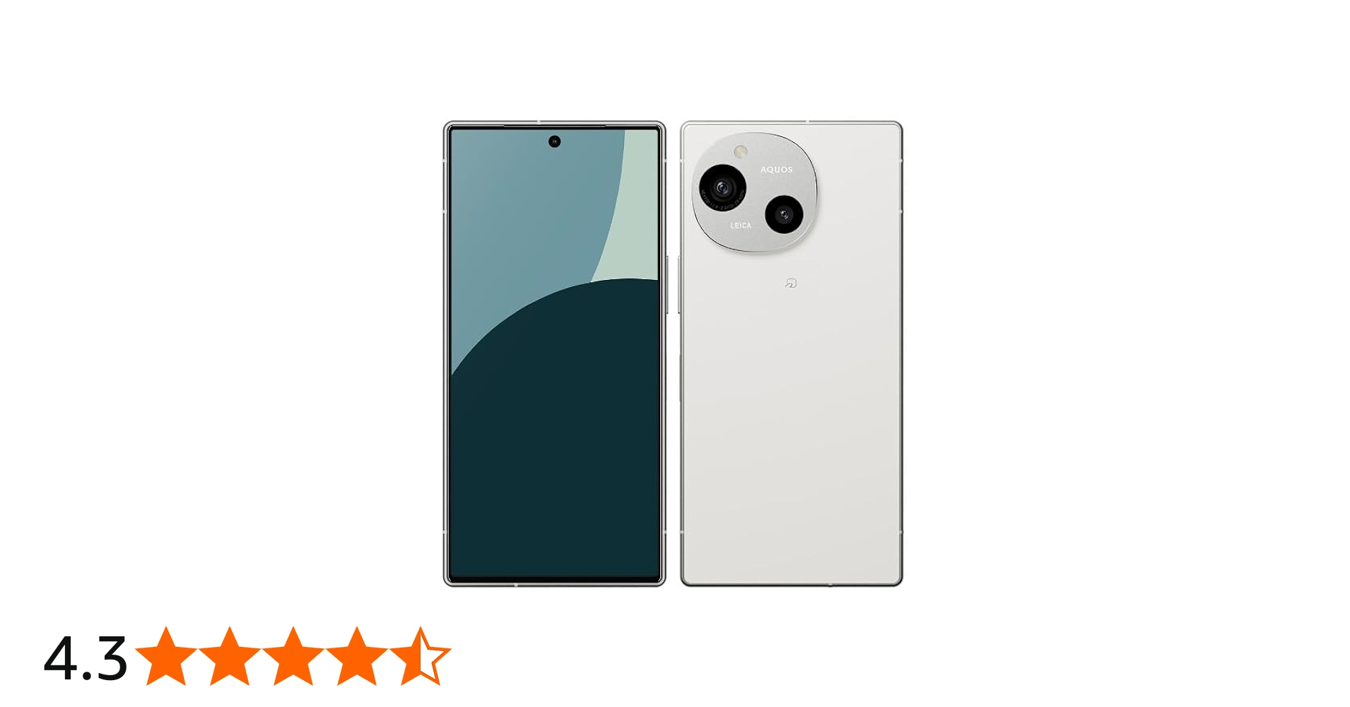 Amazon | AQUOS R9 SH-M28 ホワイト 6.5型 12GB/256GB /SIMフリー