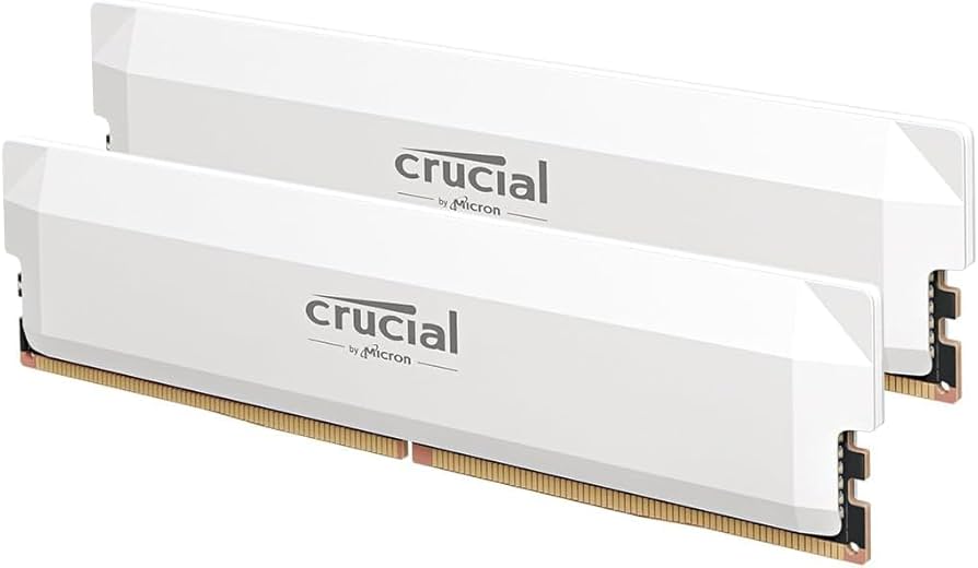 Crucial Kit Pro DDR5 RAM 32GB (2x16GB) 6400MHz CL38, Overclocking