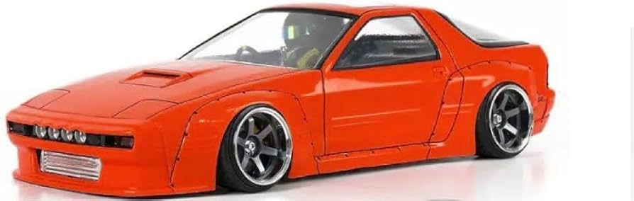 Amazon.co.jp: ラジコン RC 110 ボディ RX7 FC3S ロケットバニー