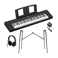 Amazon | YAMAHA NP-15B キーボード 61鍵盤 ヤマハ (BK ヘッドホン