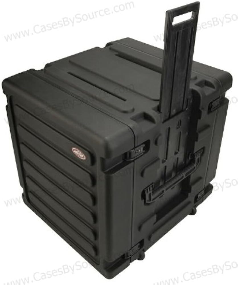 Amazon.com: SKB 12U Shock Mount Rack, with Wheels, Handle, TSA
